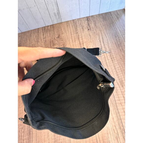 Boho Canvas Crossbody Purse Smiley Face Bag Bag NEW FAST SHIP Travel Bag - Picture 4 of 4